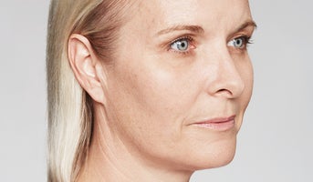 When we age, what happens with the natural collagen in our skin?
